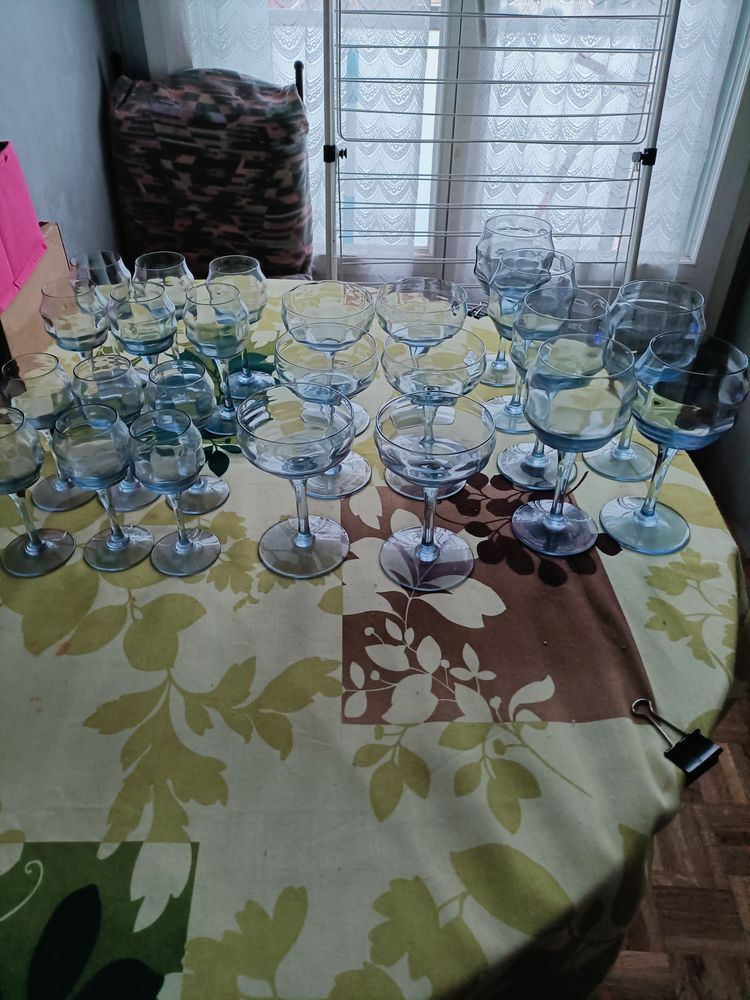 S�rie verres ann�e 50 0 Ermont (95)