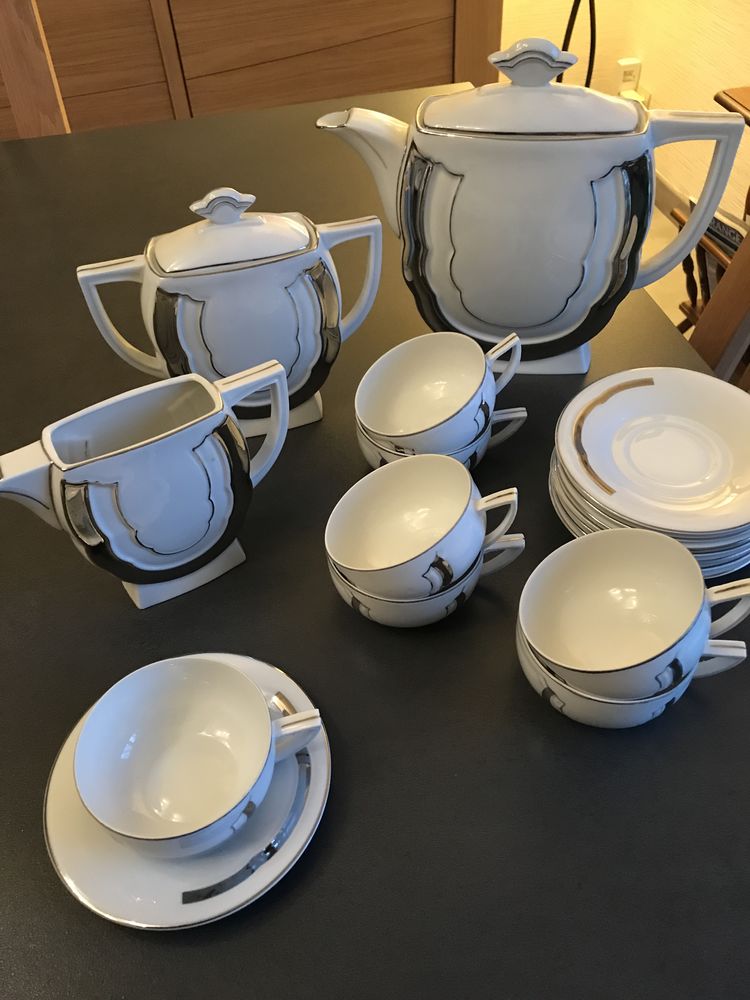service caf� de 1940 porcelaine de Tch�coslovaquie 25 Champigny (51)