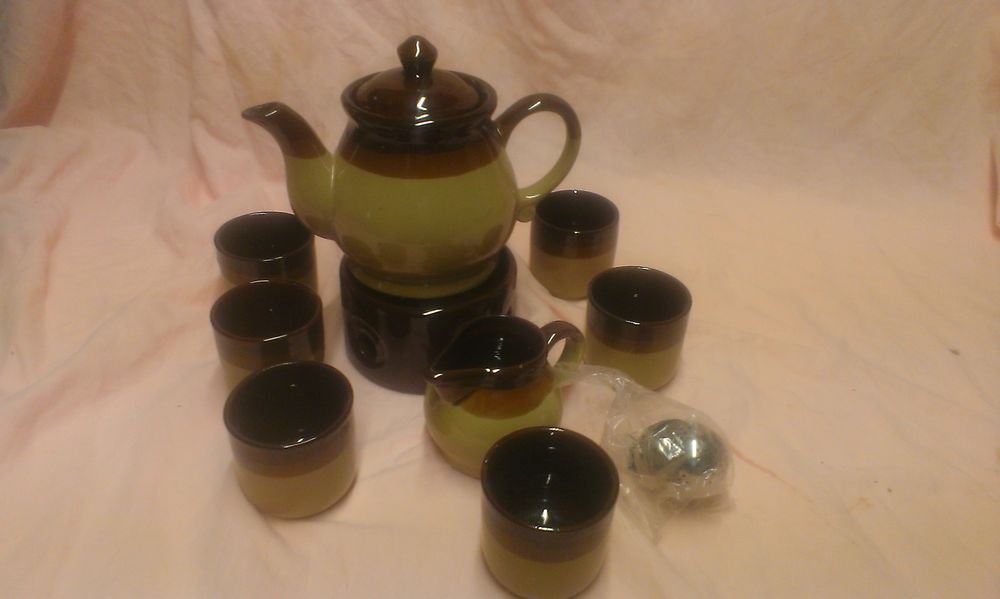 Service à thé ou café cuit au four  10 Cahors (46)