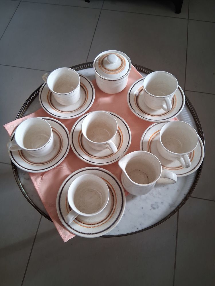 Service � Caf� / D�jeuner Veristone Oneida 30 Br�viandes (10)