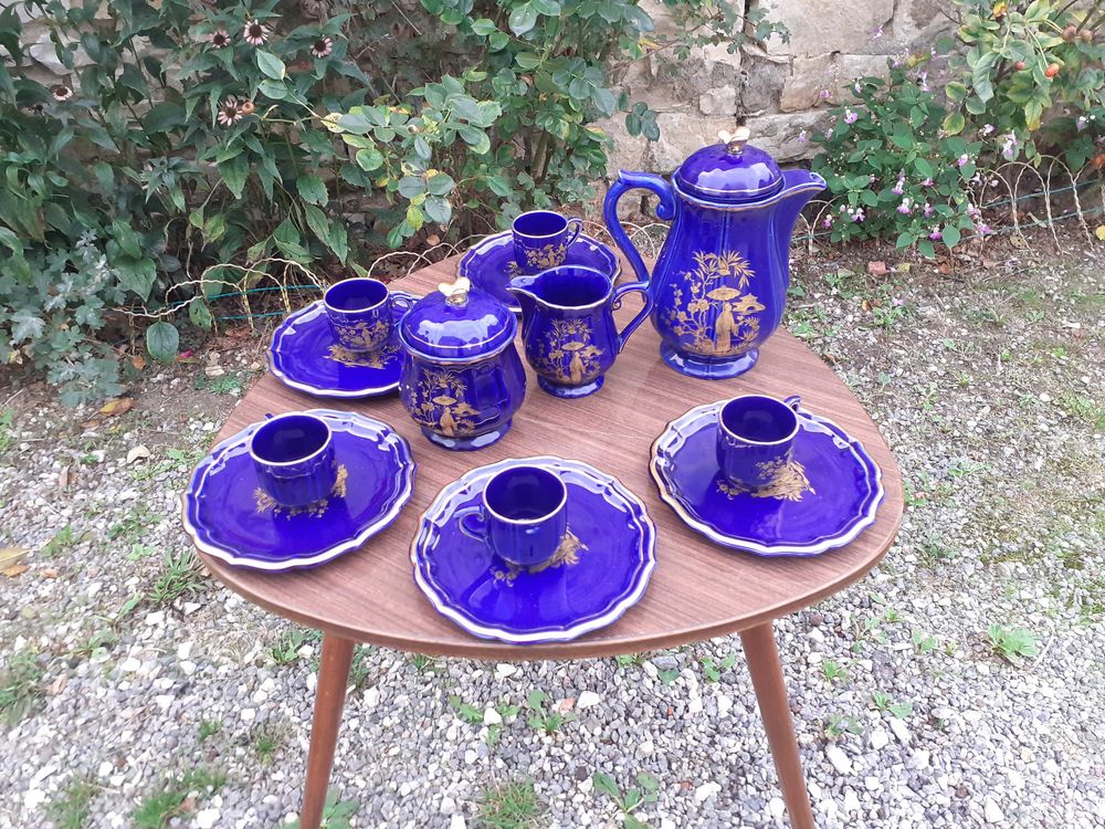 service �  caf� fa�ence de Gien 75 Lunery (18)