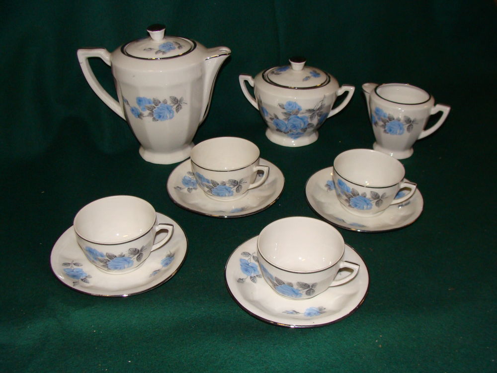 Service � th�/caf� porcelaine - Vintage 1940/1950 52 Antony (92)
