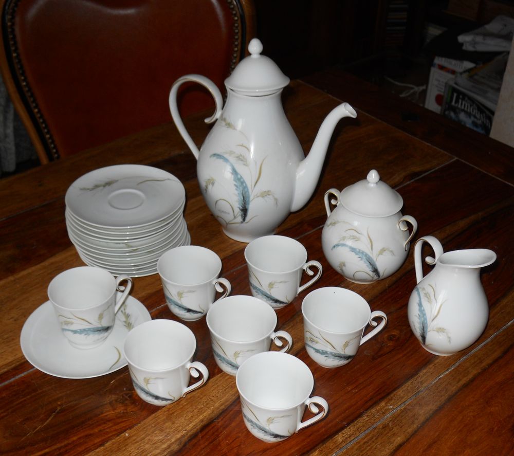 Service � caf� Porcelaine de Limoges 65 Saint-Yrieix-la-Montagne (23)