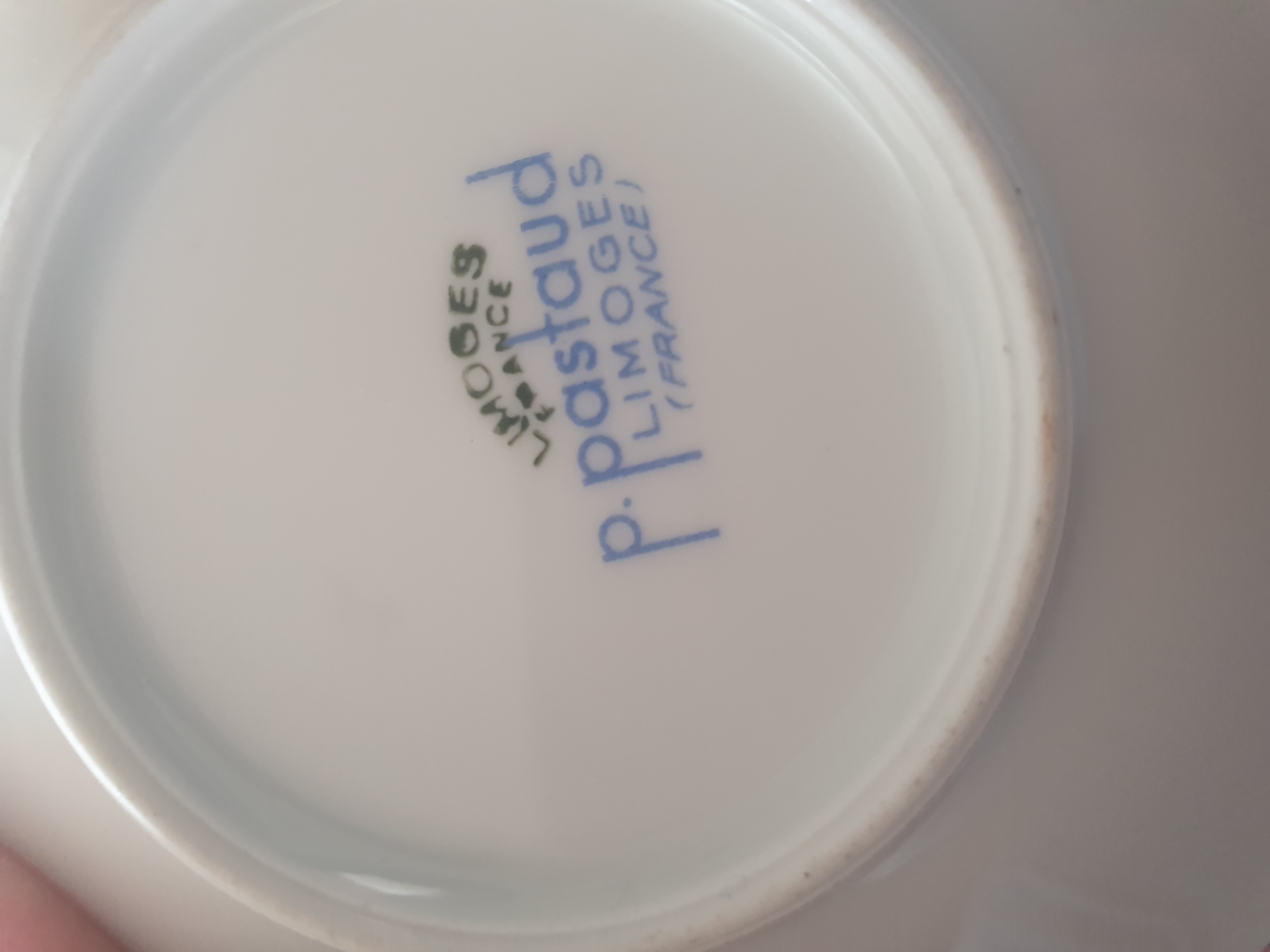 Service � caf� en porcelaine Limoges + sucrier 120 Villefranche-de-Rouergue (12)