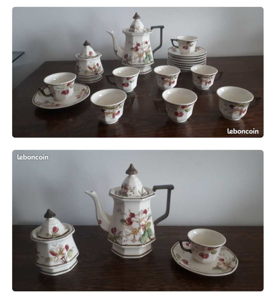 Service �  caf� Villeroy et Boch  - EXCELLENT ETAT 120 Villemomble (93)