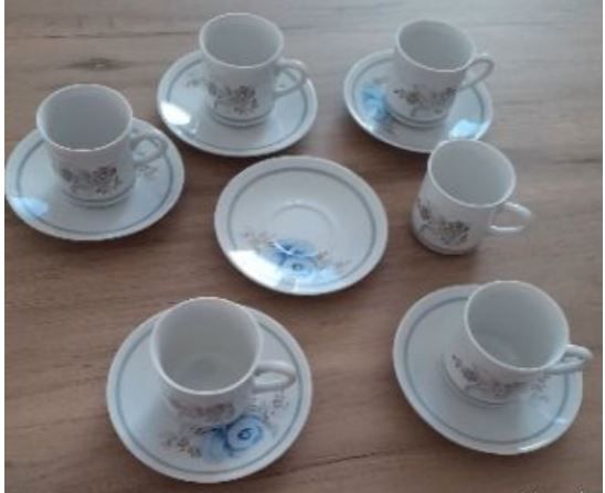 Service � caf� vintage Loucky Sabina Tch�coslovaquie 50 Hennebont (56)