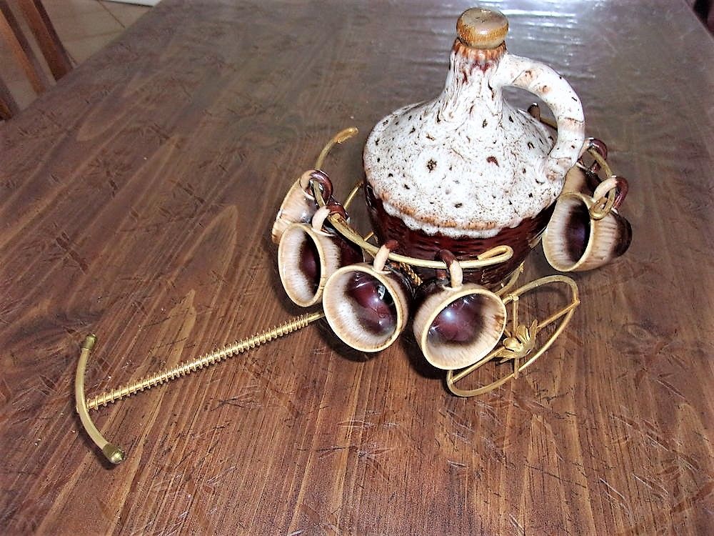 Service � calvados ou � liqueur 8 B�thencourt-sur-Mer (80)