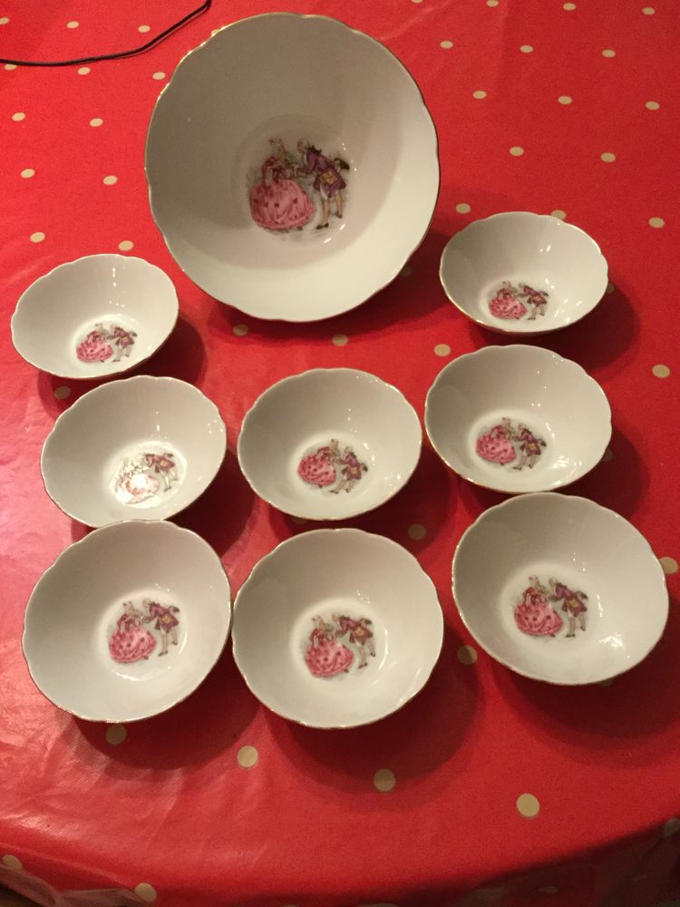 Service � Dessert en porcelaine STELMANN WEIDEN 45 Toulouse (31)