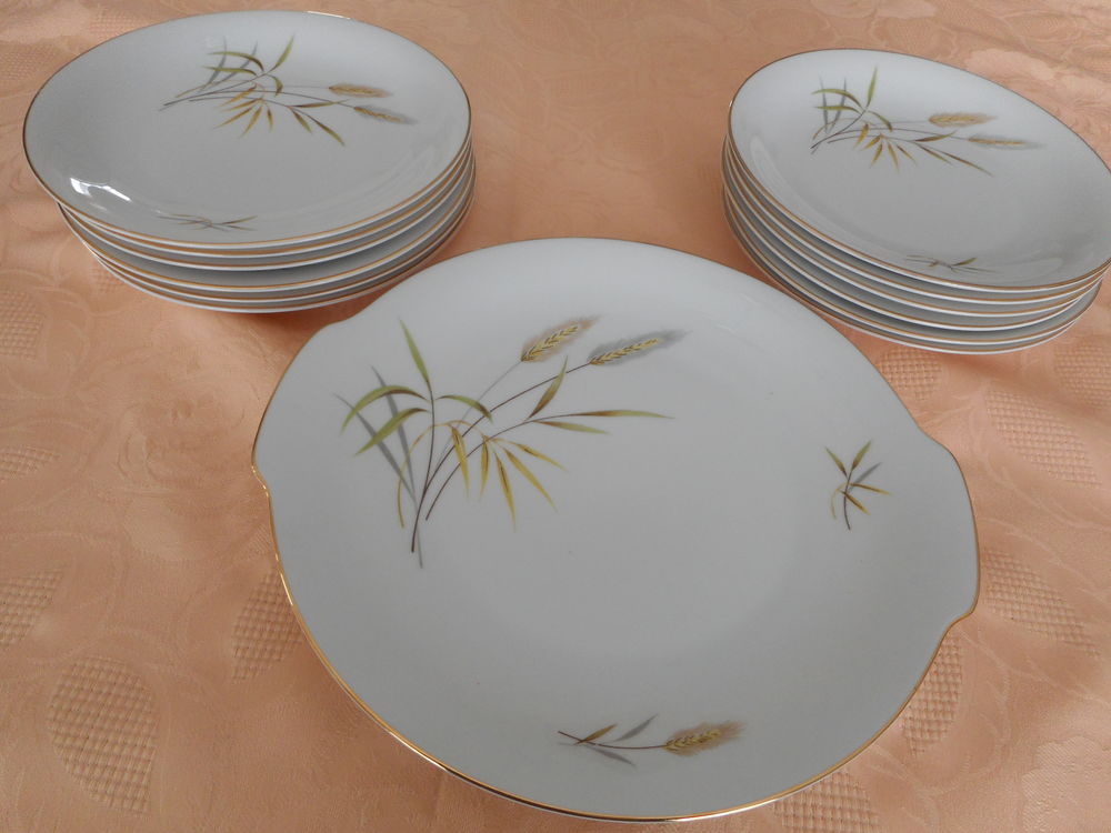 Service � dessert porcelaine BAVARIA JOHANN SELTMANN 40 Pau (64)