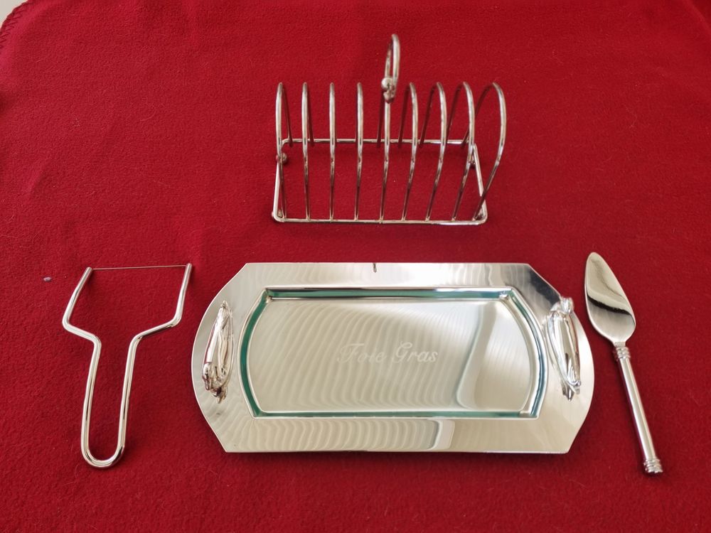 Service foie gras 4 pi�ces 10 Vermand (02)