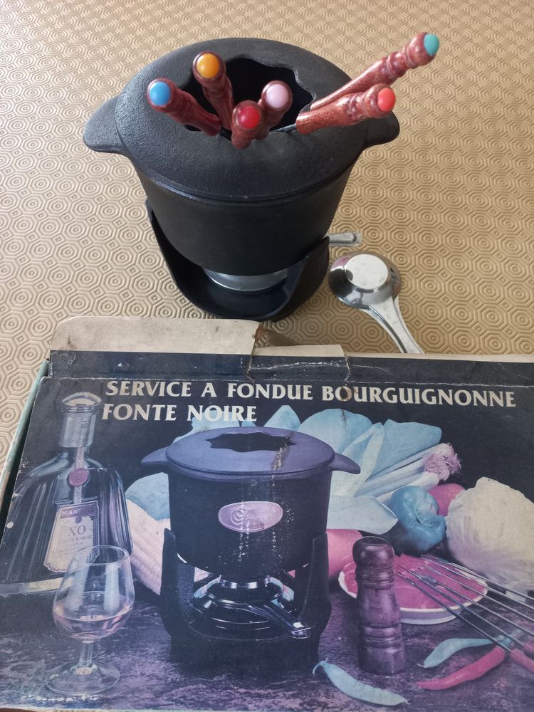 Service � fondue bourguignonne en fonte 15 Andernos-les-Bains (33)