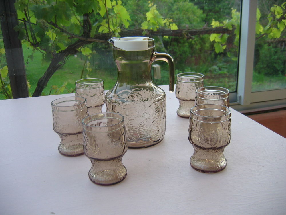 Service Jus de Fruits Verres & Carafe 15 Le Vernois (39)