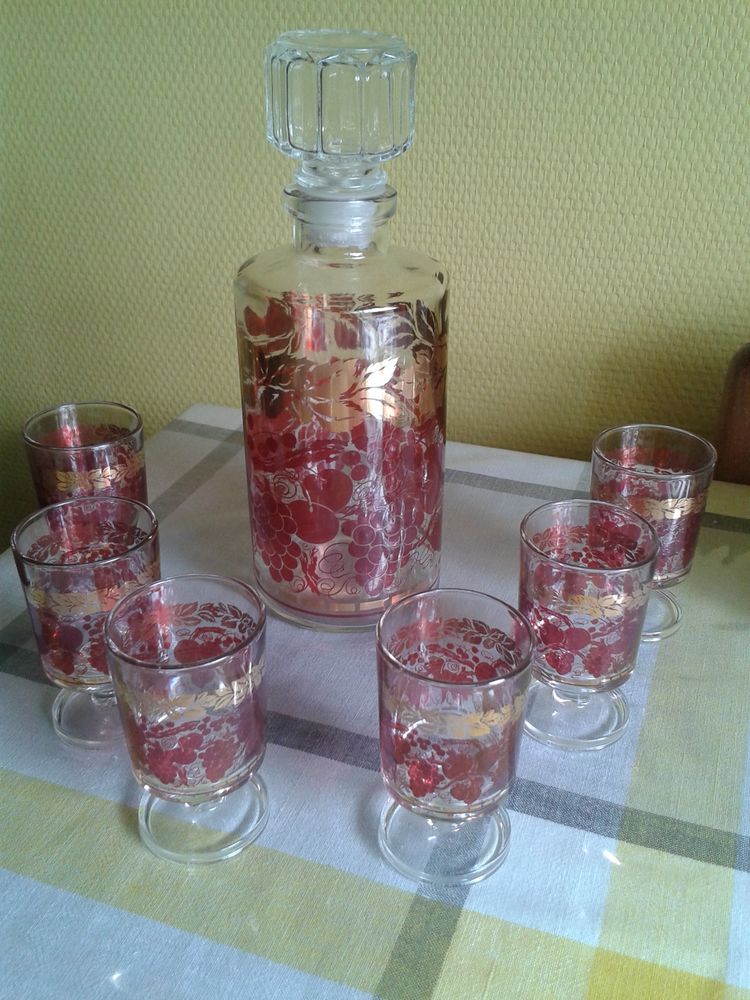 Service � liqueur vintage Luminarc neuf 15 Dijon (21)