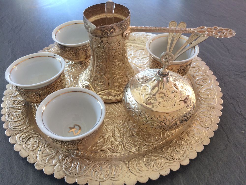 Service � th� metal argent� 30 Saint-Martin-d'Uriage (38)