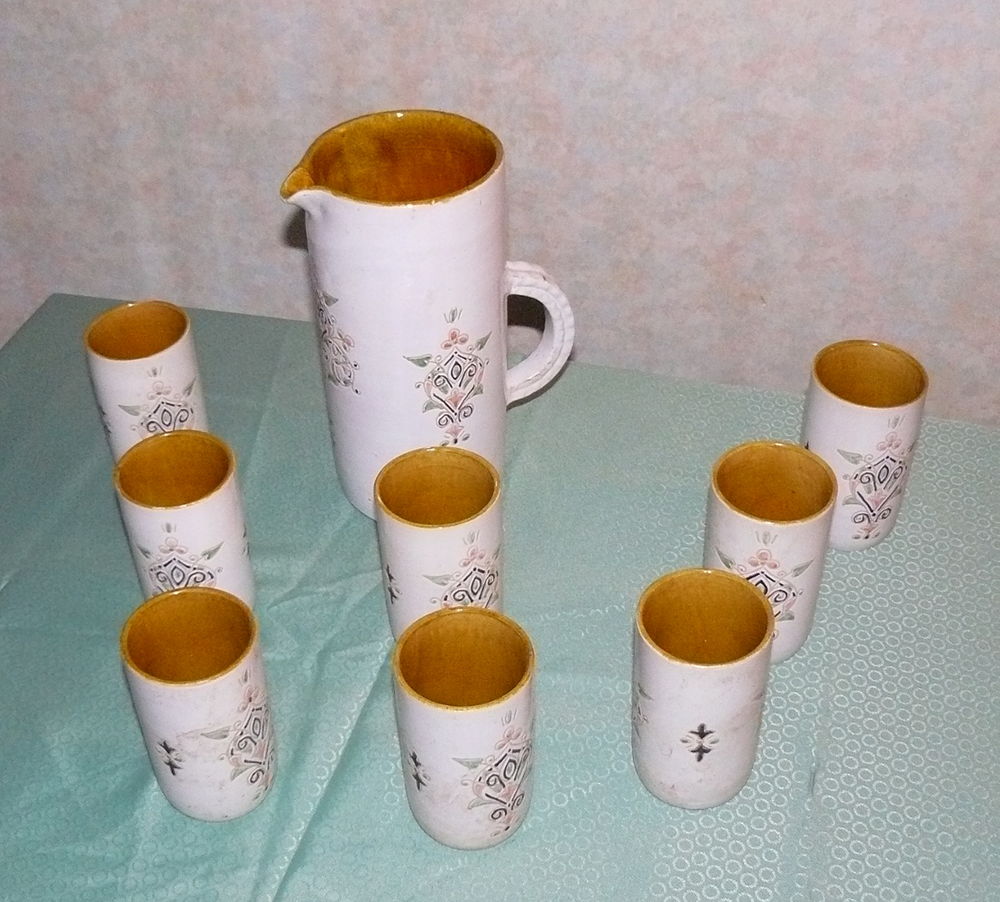 Service � orangeade c�ramique du Maroc 120 Verdalle (81)