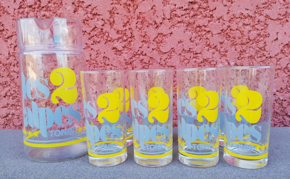 SERVICE A ORANGEADE VINTAGE  LES 2 ALPES  35 Voiron (38)