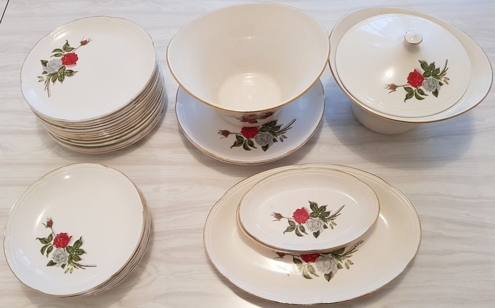 Service 30 Pi�ces Moulin des loups Orchies mod�le Rosemay 0 Le Roc-Saint-Andr� (56)