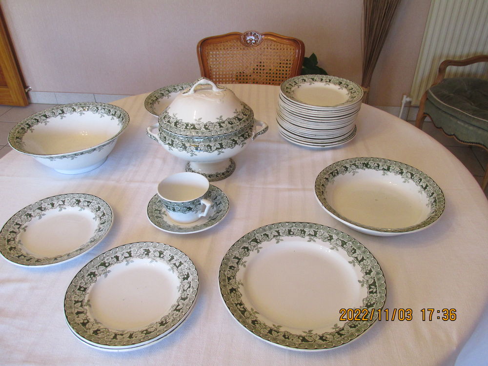 SERVICE DE TABLE Murier 1920 200 Rez� (44)