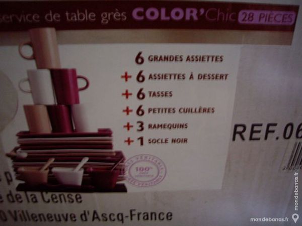 Service de Table 28 pi�ces en gr�s- Neuf, emball� 15 Bouxwiller (67)