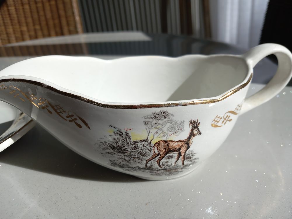 Service de table th�me animalier (chasse) 20 Muizon (51)