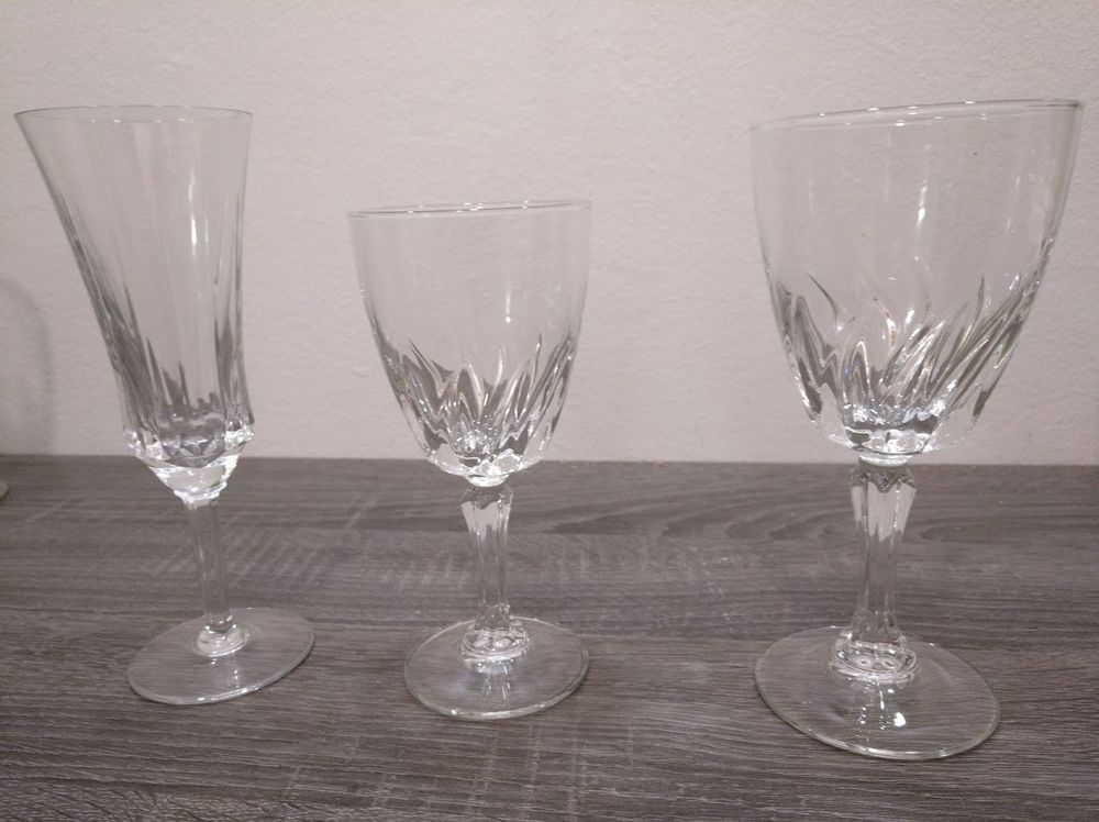 Service de verres en cristal 400 Sannois (95)