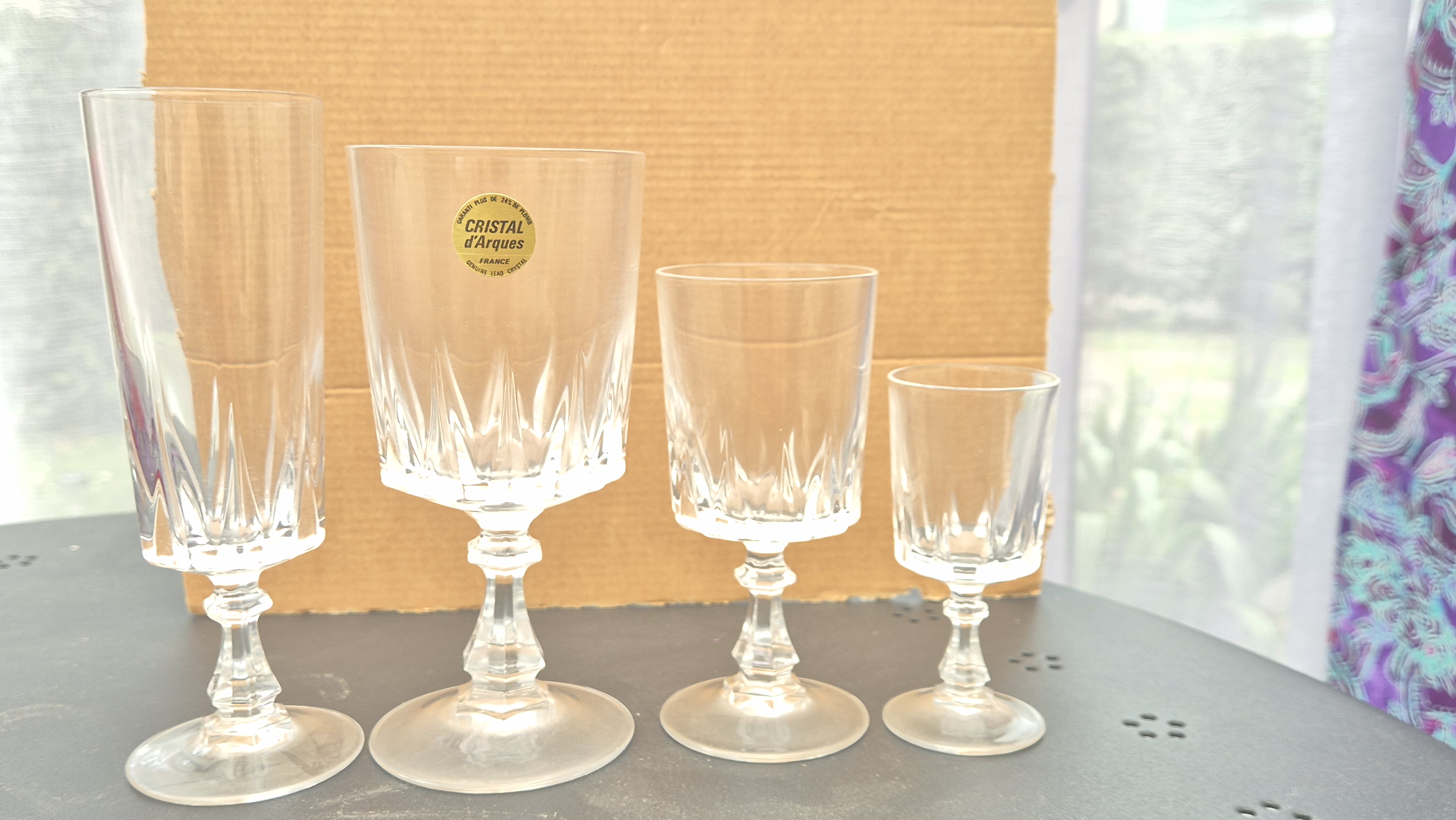 Service Verres Cristal d'Arques 240 Oissel (76)
