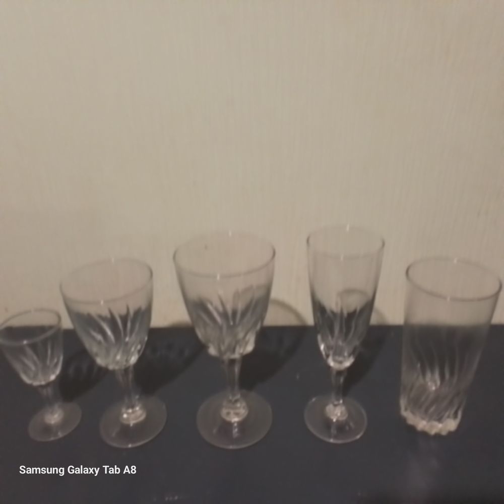 Service de verres 70 Poissy (78)