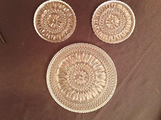 Sets de table en cristal de Boh�me tch�que 15 Sannois (95)