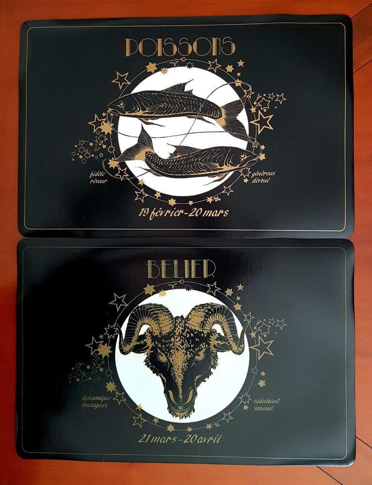 Sets de table signes du zodiaque 4 Marignane (13)