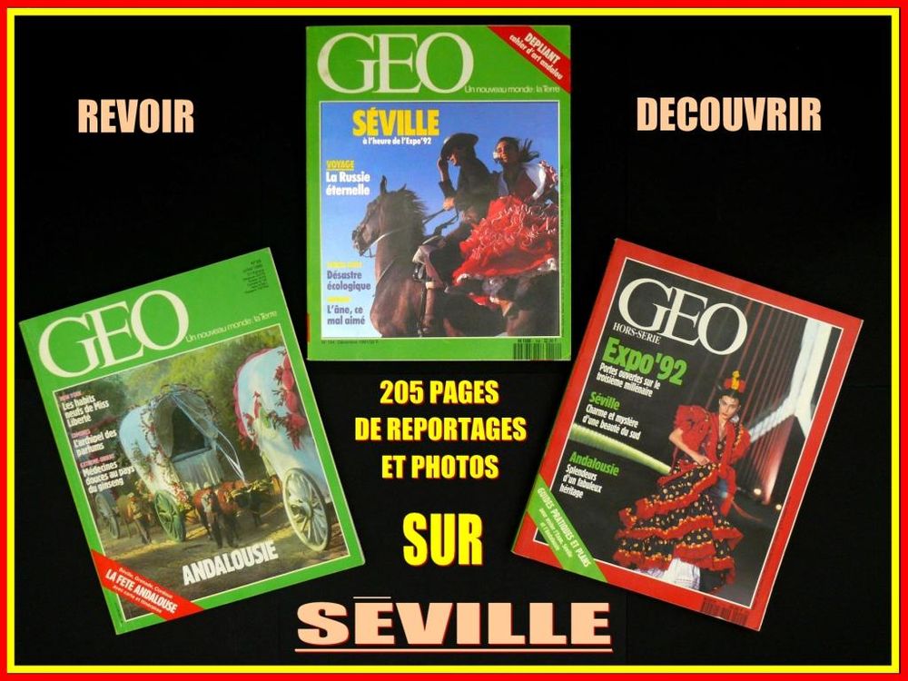 SEVILLE - g�o - ESPAGNE / prixportcompris 14 Lille (59)