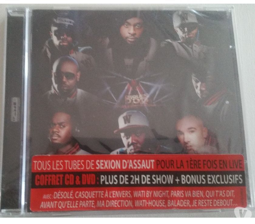 SEXION D'ASSAUT CONCERT BERCY LIVE NEUF CD & DVD. 5 Mulhouse (68)