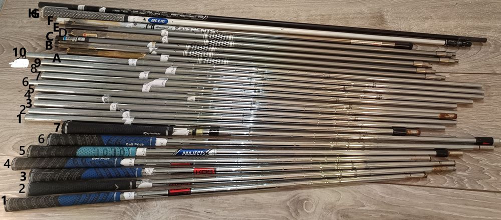 Shafts de Golf en Acier & Shafts de Driver en Graphite TBE 30 Mantes-la-Jolie (78)