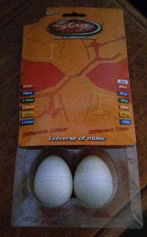 egg shakers Stagg EGG-2WH 0 �chassi�res (03)