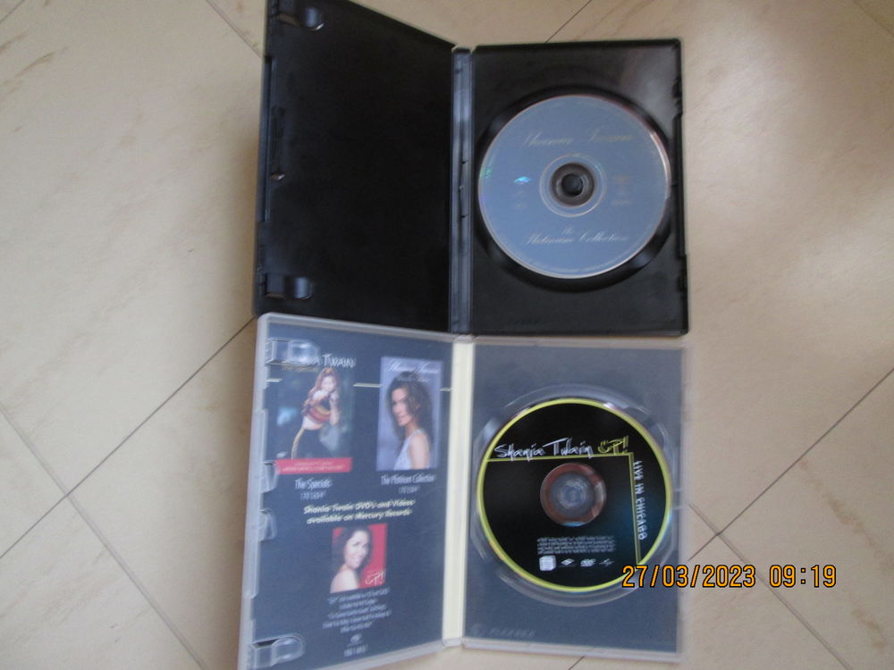 2 DVD de SHANIA TWAIN
15 �pernay (51)
