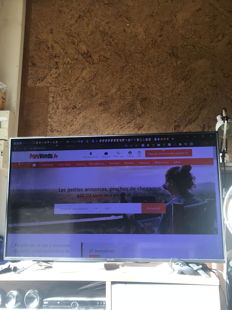 TV sharp 4K led 250 Savigny-le-Temple (77)