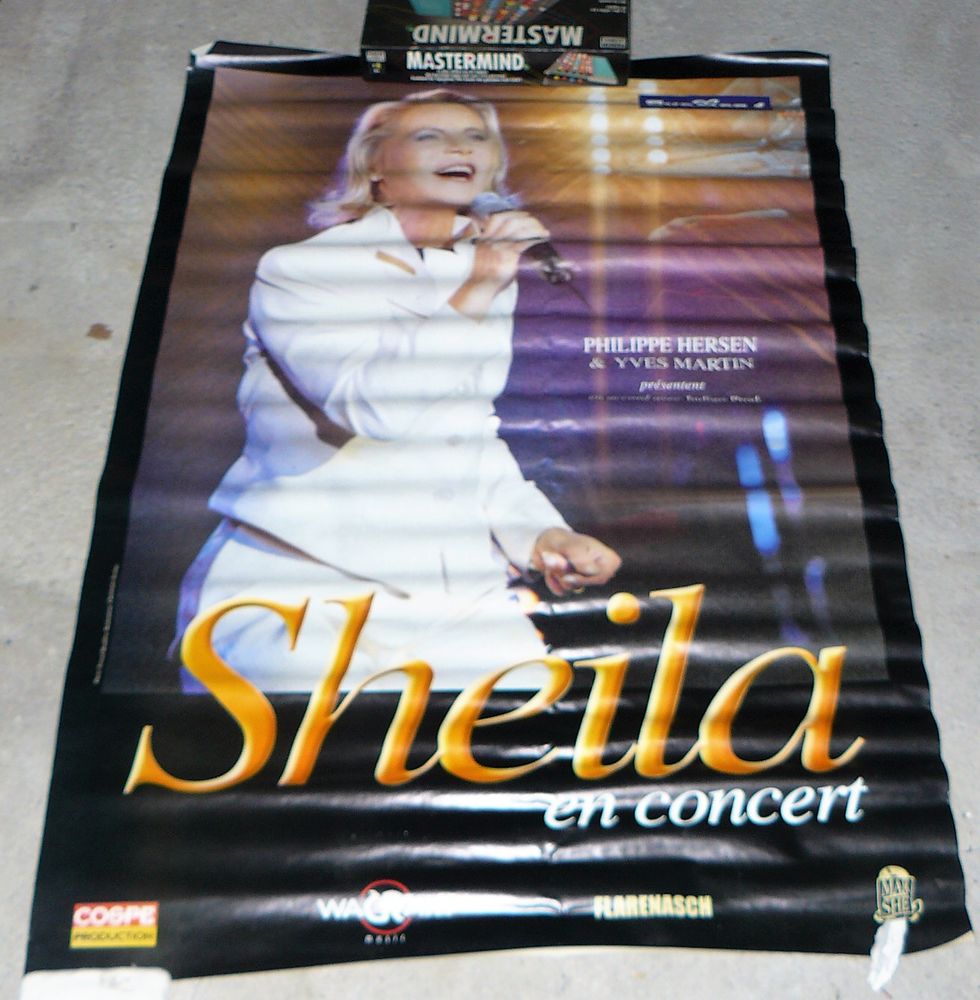 Sheila en concert - Affiche Olympia 98 24 Argenteuil (95)