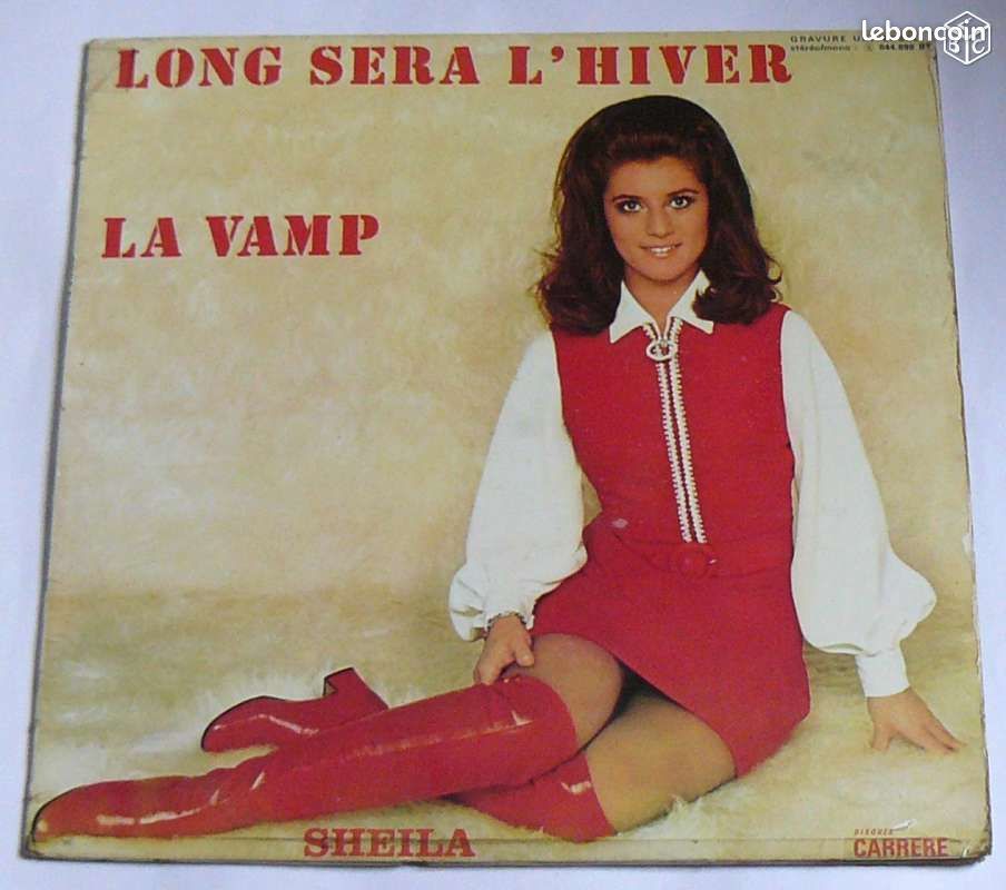 LP SHEILA : Long sera l'hiver - Carrere 955.898 BY - 1968 8 Argenteuil (95)