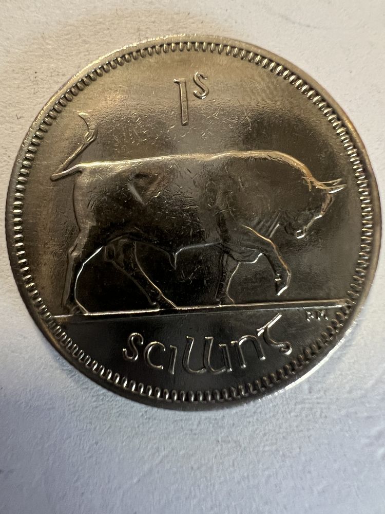 1 shilling 1966 éire République d'Irlande. 7 Pierrelaye (95)