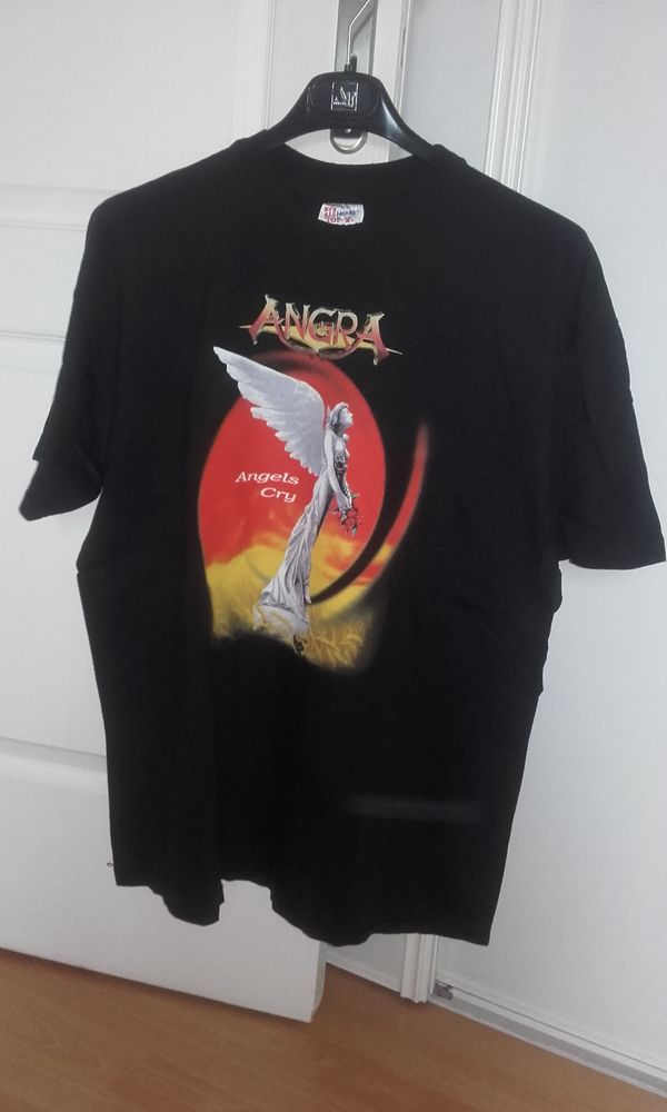T-Shirt : Angra : Angels Cry Band Members 1994 - Taille : XL 150 Angers (49)