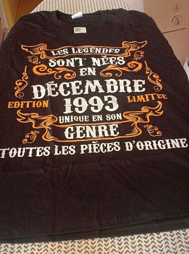 Tee Shirt anniversaire 30 ans 5 Courbevoie (92)