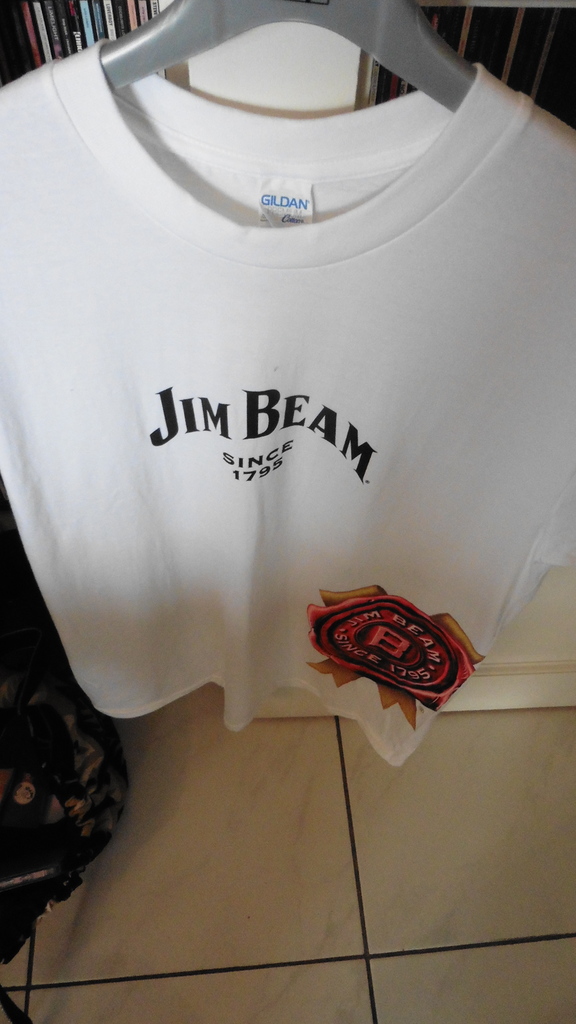T-shirt Jim Beam Blanc - Marque Gildan 0 Albi (81)