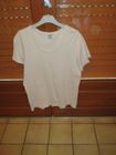 T-shirt blanc cass� 0 M�rignies (59)
