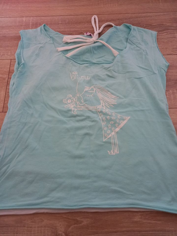 Tee-shirt bleu marque Fashion + taille 48/50 1 Villiers (86)