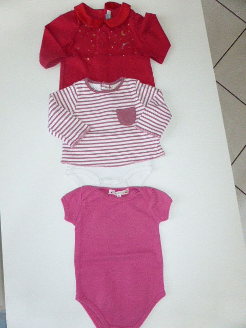 Lot de 3 t-shirt body Bonpoint Mango Sergent Major 7 Rueil-Malmaison (92)