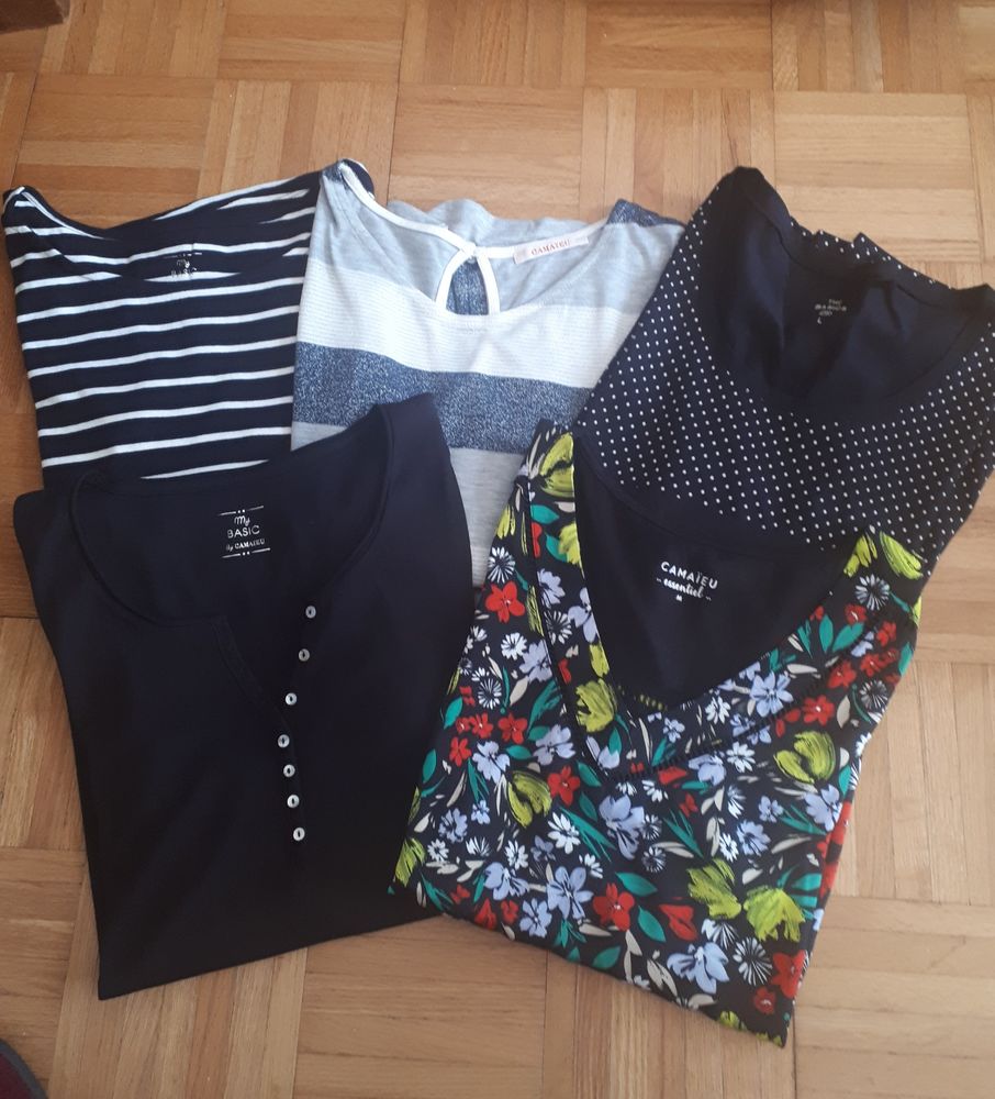 Lot 5 t. Shirt CAMA�EU  - 40/42 - 5 euros pi�ce 5 Villemomble (93)