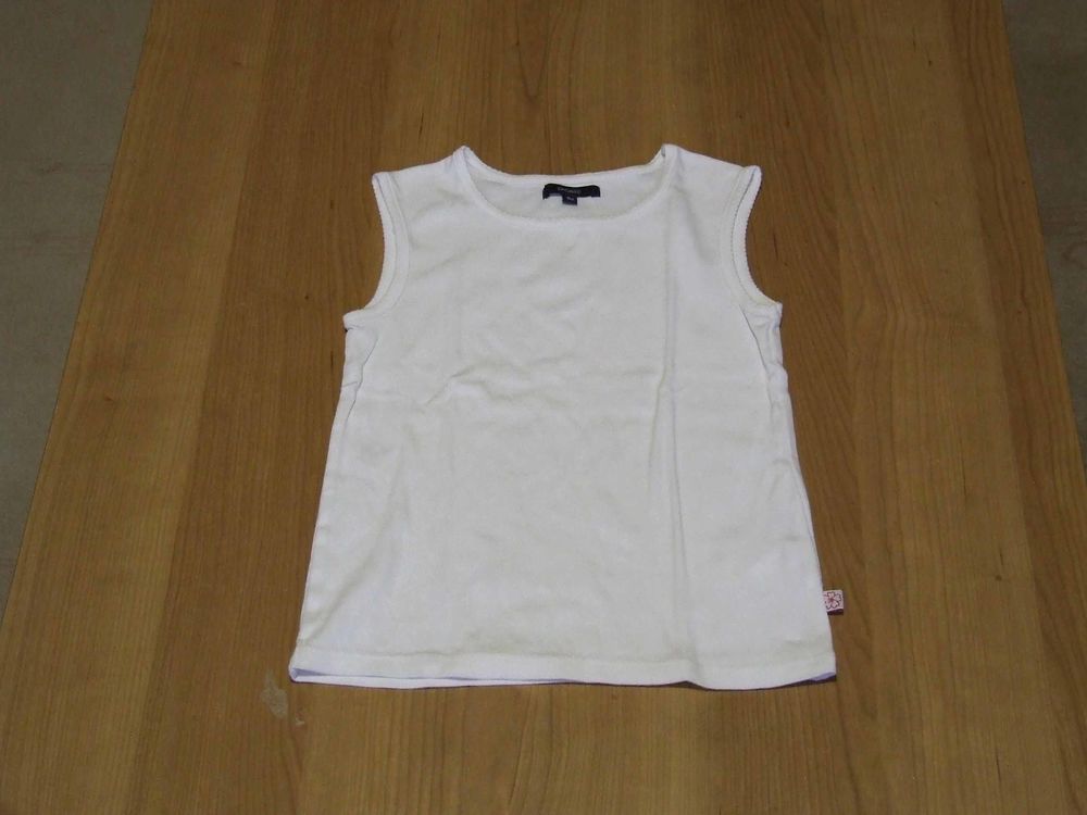 Tee-shirt, d�bardeur sans manches, Blanc, 8�ans, TBE 2 Bagnolet (93)