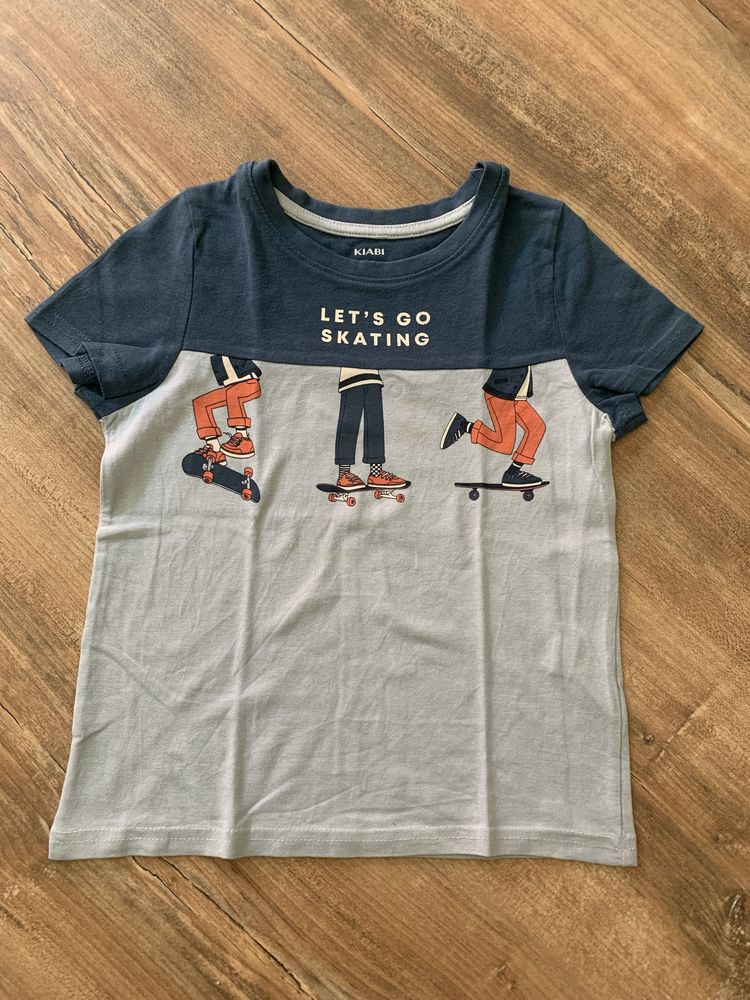 Tee shirt enfant gar�on Kiabi   Let's go skating 3 Saleilles (66)