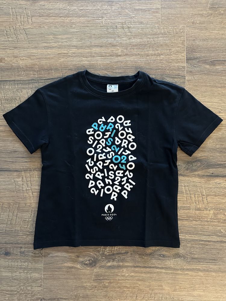 Tee shirt enfant gar�on     JO Paris 2024    4 Saleilles (66)