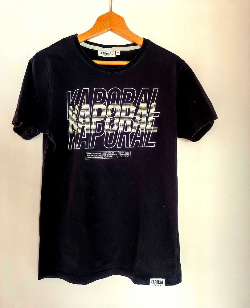 Tee-shirt M/C enfants  14 ans - Noir 5 Chazelles-sur-Lyon (42)