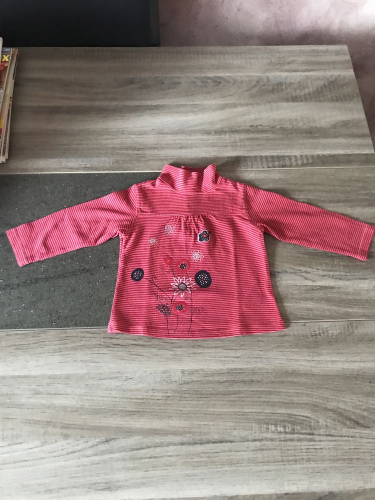 Tee shirt fille manches longues   La compagnie des 4 Saleilles (66)